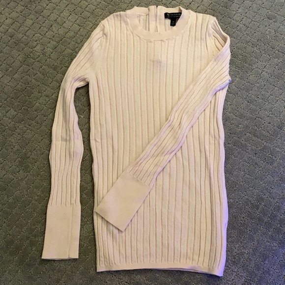 Light pink banana republic extra fine merino sweater - Picture 1 of 4